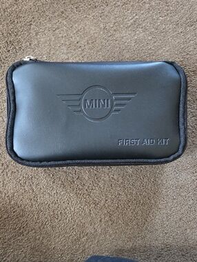 MINI Cooper Black First Aid Kit - Compact Automotive Emergency Kit
